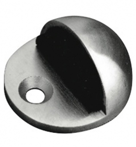Stainless Steel Floor Mounted Oval Door Stop